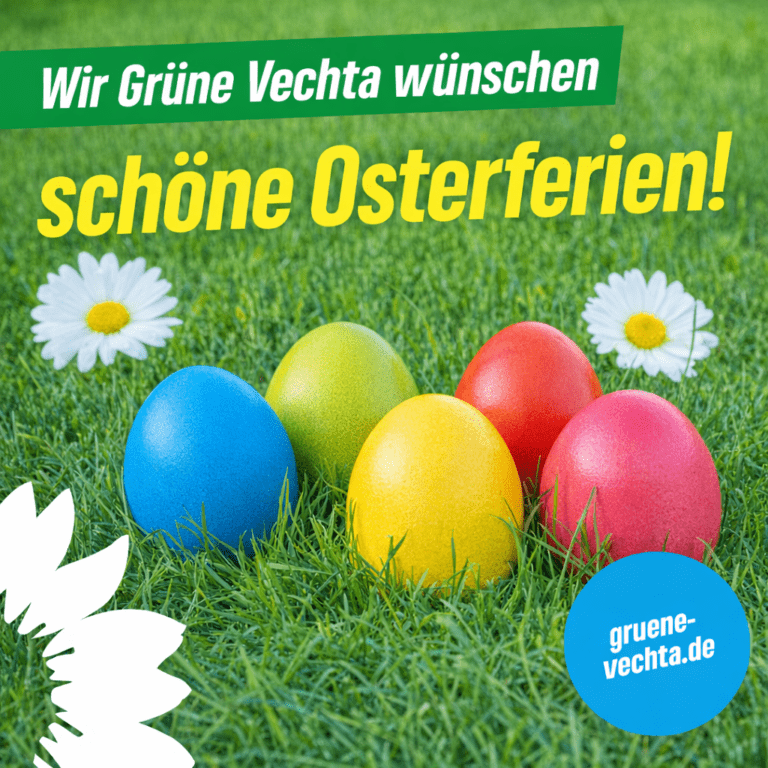 Wir wünschen schöne Osterferien!