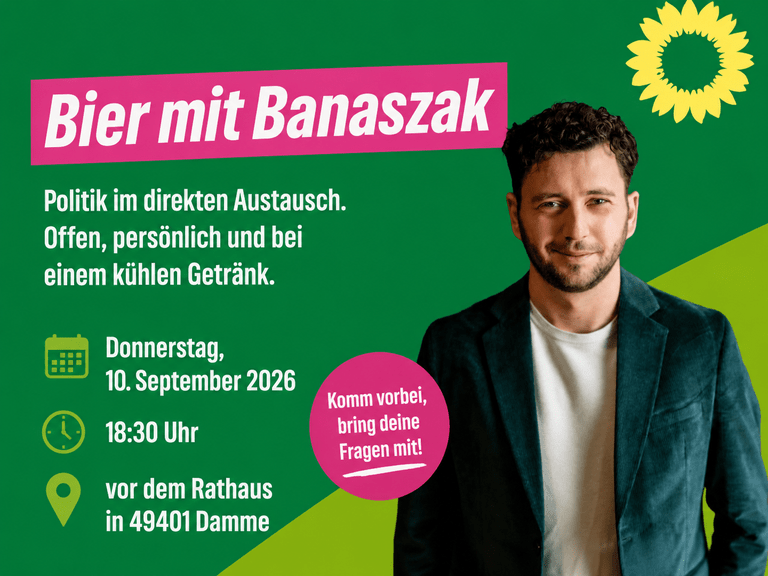 Felix Banaszak kommt nach Damme!